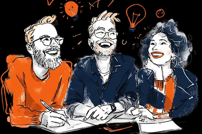 AI team illustratie